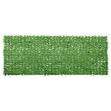 Écran de balcon Vidaxl avec feuilles vertes 400x150 cm