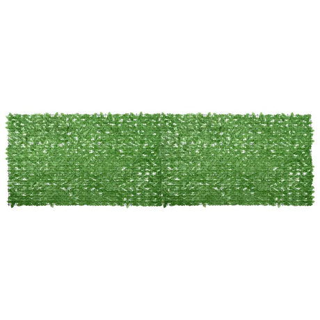 Écran de balcon Vidaxl avec feuilles vertes 500x150 cm