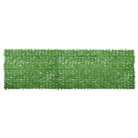 Écran de balcon Vidaxl avec feuilles vertes 600x150 cm