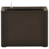 Vidaxl Planter High avec Système auto-employé 43x43x33 cm mokka