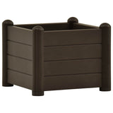 INSERT PLANTER VIDAXL 43X43X35 CM PP MOKKA
