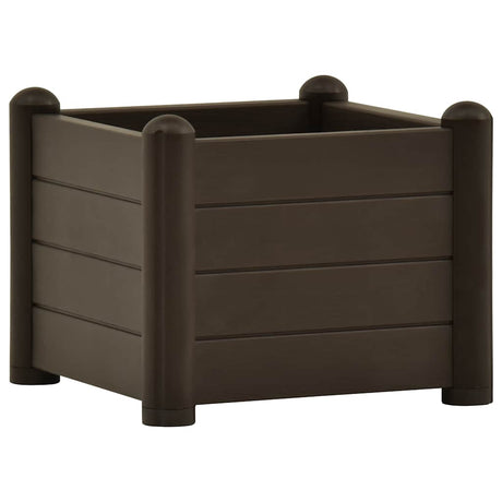 INSERT PLANTER VIDAXL 43X43X35 CM PP MOKKA