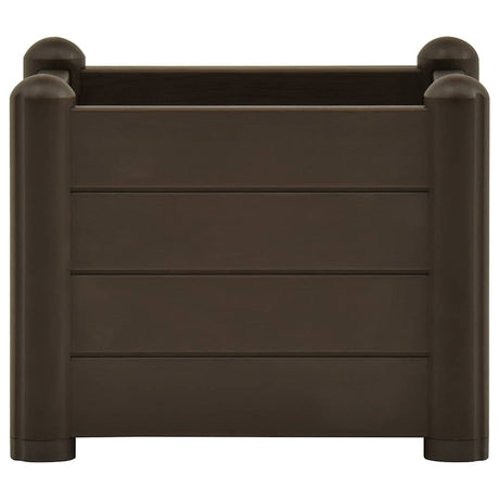 INSERT PLANTER VIDAXL 43X43X35 CM PP MOKKA