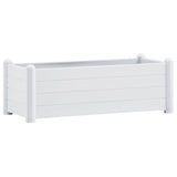 Vidaxl Planning Box Souget 100x43x35 cm pp blanc