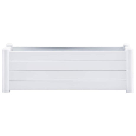 Vidaxl Planning Box Souget 100x43x35 cm pp blanc