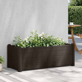 Vidaxl Planning Box Souget 100x43x35 cm pp mokka