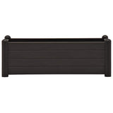 Vidaxl Planter surélevé 100x43x35 cm PP anthracite