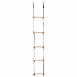 Échelle vidaxl avec 5 sports de pin solide 210 cm