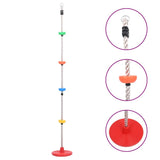 Vidaxl Rocking Climb Corde avec plateaux et disque 200 cm