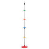 Vidaxl Rocking Climb Corde avec plateaux et disque 200 cm