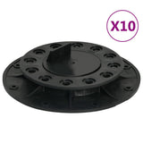 Portadores de terrazas de Vidaxl ajustables 10 pcs 20-30 mm