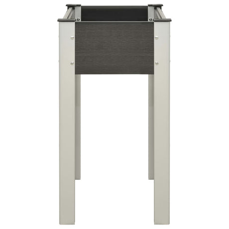 Vidaxl Planter surélevé 75x40x75 cm HKC Gray