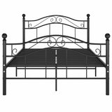 Vidaxl bedframe metaal zwart 120x200 cm