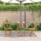Vidaxl tuintafel inklapbaar 70 cm massief acaciahout