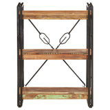 Vidaxl boekenkast met 3 schappen 60x30x80 cm massief gerecycled hout