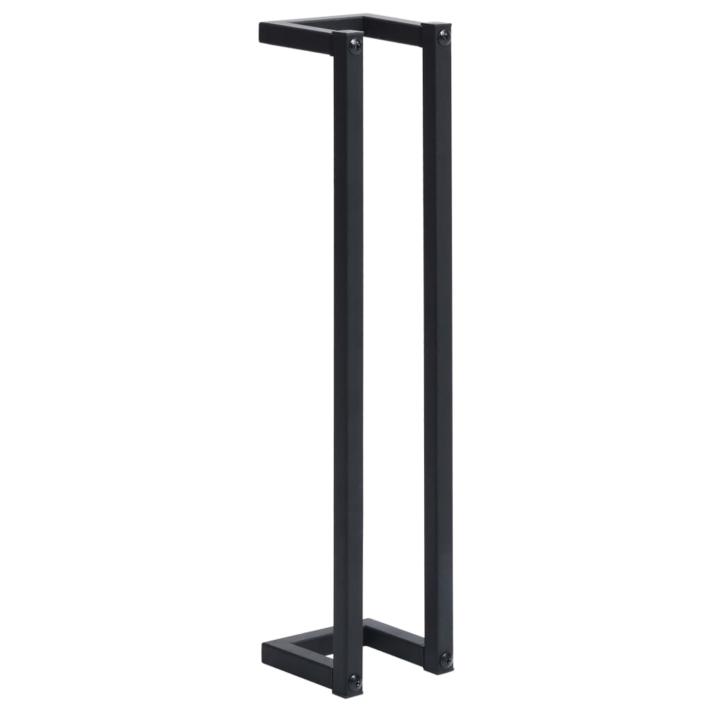 Vidaxl Rack 12.5x12.5x60 cm de hierro negro