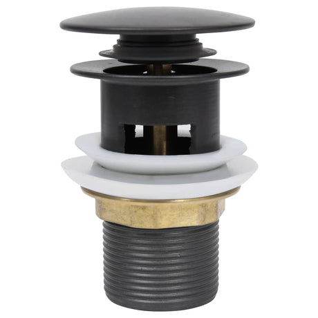 Pop-up de vidaxl avec trop-plein 6.4x6.4x9.1 cm Gray