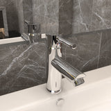 Robinet de lavabo Vidaxx 130x176 mm chromé