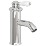 Vidaxl Robinet de lavabo 130x180 mm chromé