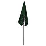 Vidaxl parasol avec Pole 200x130 cm vert