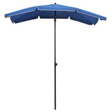 Vidaxl Parasol avec Pole 200x130 cm Azure Bleu