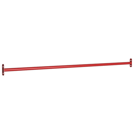 Vidaxl rekstat 125 cm en acier rouge