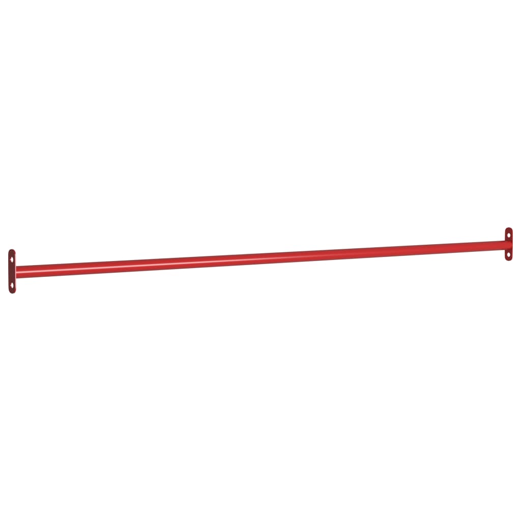 Vidaxl Rokkstaken 3 st 125 cm Stahl Red