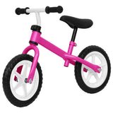 Vidaxl Balance Bike avec roues à 11 pouces roses