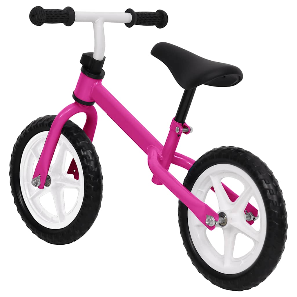 Vidaxl Balance Bike avec roues à 11 pouces roses