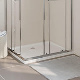 Bac de douche vidaxl rectangulaire 80x100 cm Abs