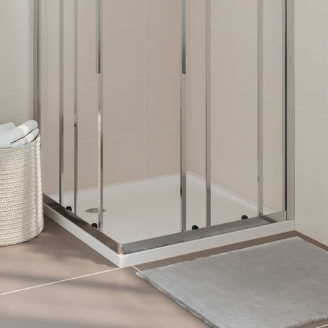 Vidaxl Shower Tray Square 80x80 cm ABS blanc