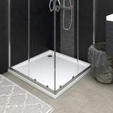 Vidaxl Shower Tray Square 80x80 cm blanc