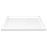 Vidaxl Dusch Tray rechteckeg 80x90 cm wäiss