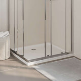 Bac de douche vidaxl rectangulaire 80x90 cm Abs blanc