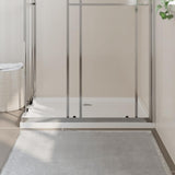 Bac de douche vidaxl rectangulaire 80x110 cm Abs blanc