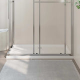 Bac de douche vidaxl rectangulaire 80x120 cm Abs blanc