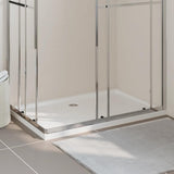 Bac de douche vidaxl rectangulaire 80x120 cm Abs blanc