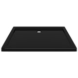 Vidaxl shower tray Rectangular 70x90 cm Black