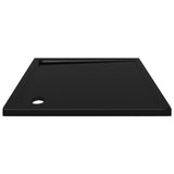 Vidaxl Shower Tray Square 90x90 cm noir