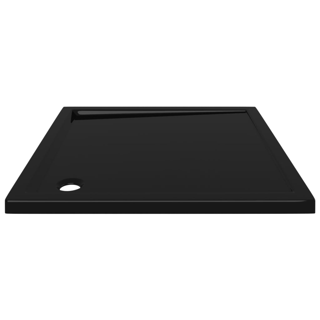 Vidaxl Shower Tray Square 80x80 cm noir