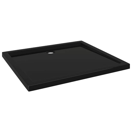 Bac de douche vidaxl rectangulaire 80x90 cm ABS noir