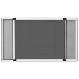 Moustiquaire extensible Vidaxx (75-143)x50 cm blanc