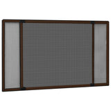 Moustiquaire extensible Vidaxx (75-143)x50 cm marron