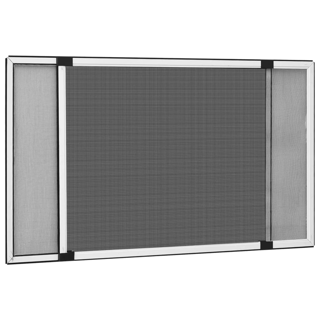 Moustiquaire extensible Vidaxx (100-193)x75 cm blanc
