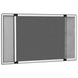 Moustiquaire extensible Vidaxx (100-193)x75 cm blanc