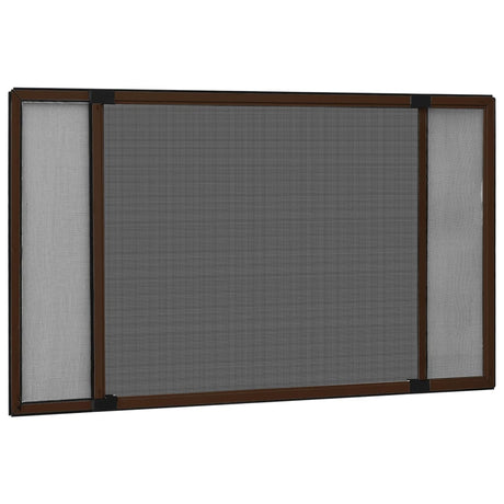 Moustiquaire extensible Vidaxx (100-193)x75 cm marron