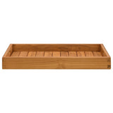 VIDAXL VASSLE 60X35 cm Teak solido