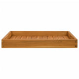 Vidaxl bakke 60x60 cm solid teak