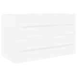 Vidaxl wastafelkast 80x38,5x48 cm bewerkt hout wit