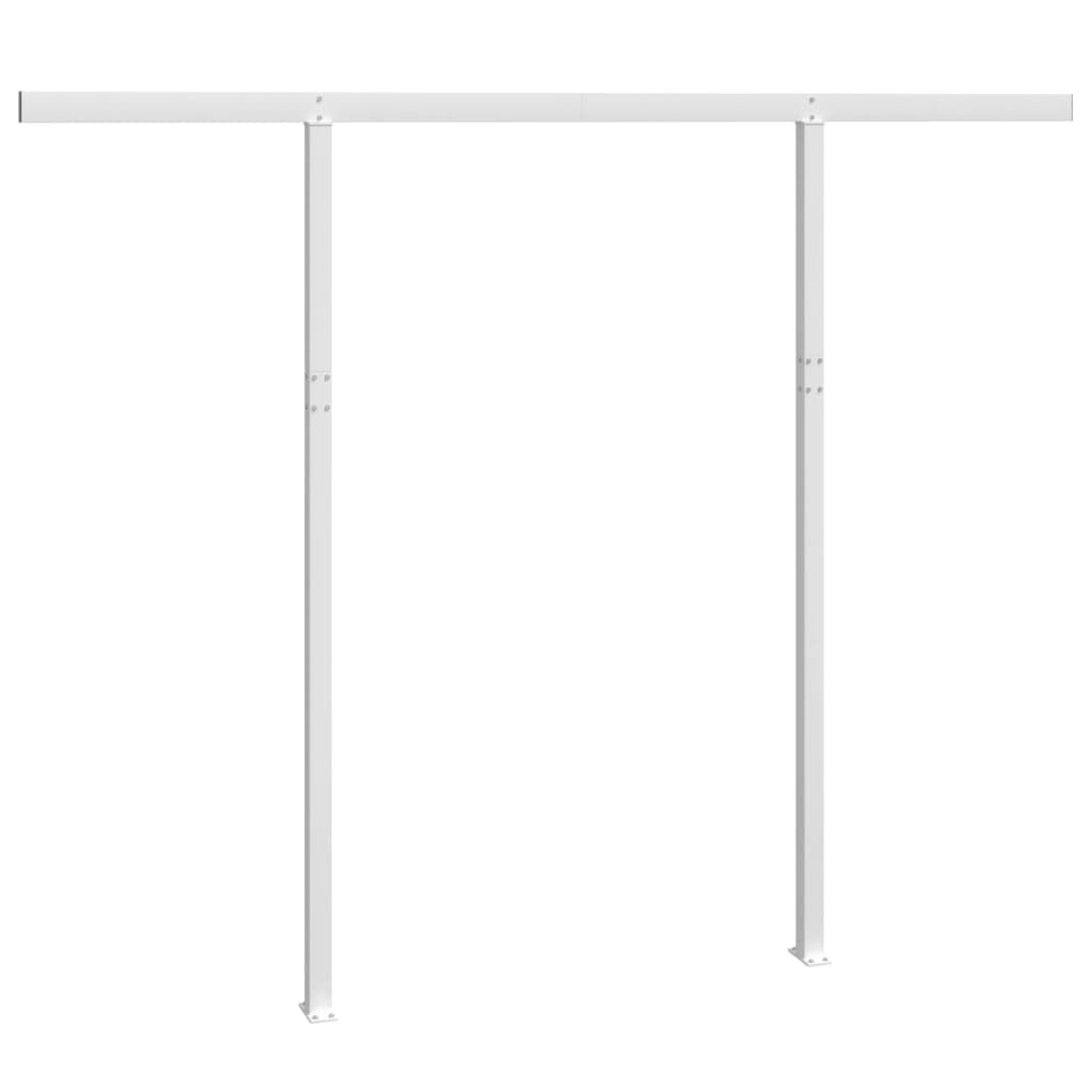 Vidaxl Laifel Pole Set 300x245 cm Iron White